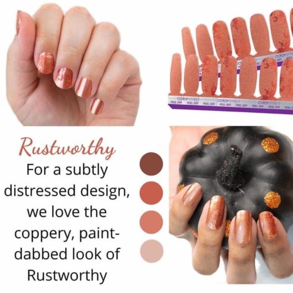 Color Street Rustworthy nail polish strips